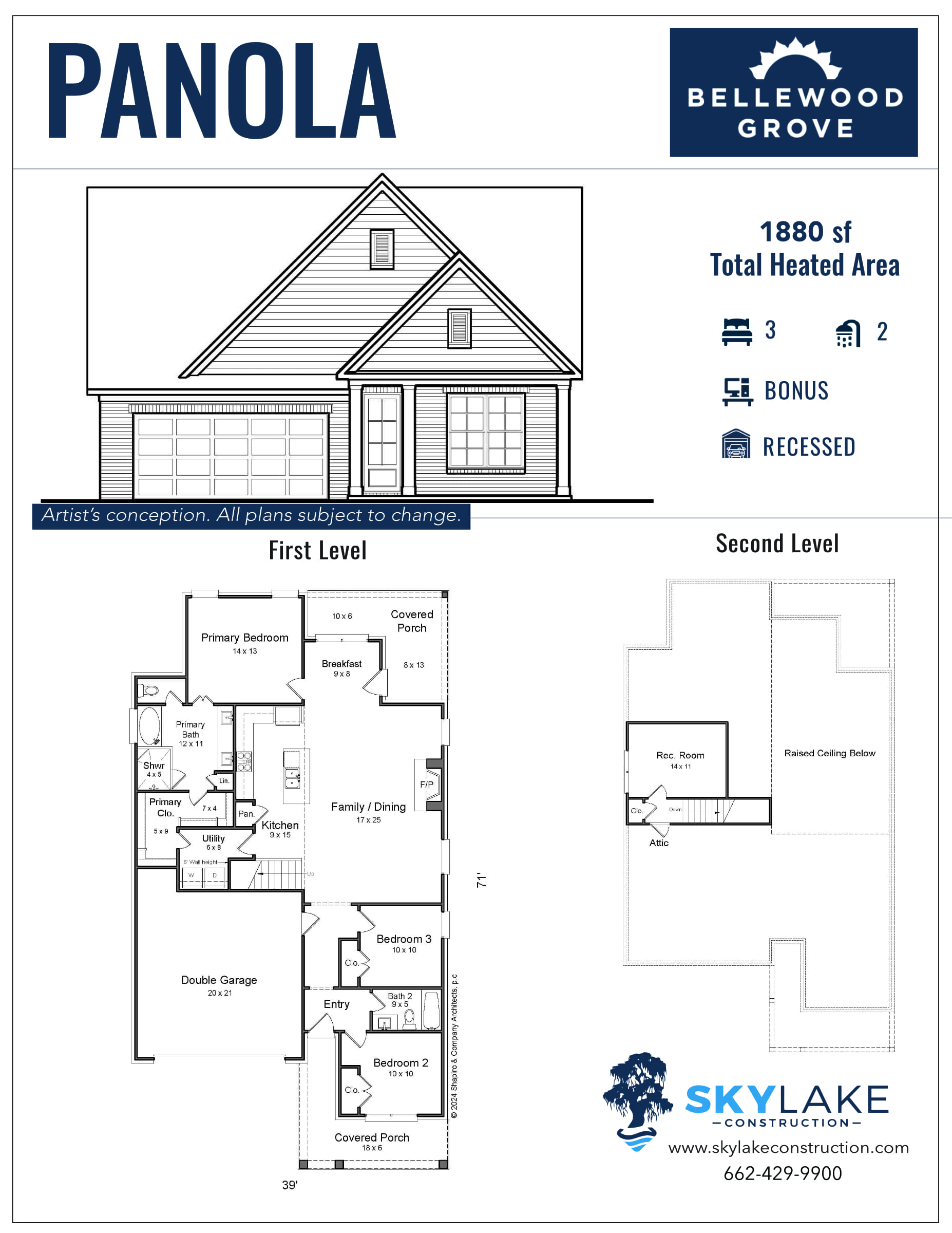 Bellewood Grove Hernando Panola Floor Plan
