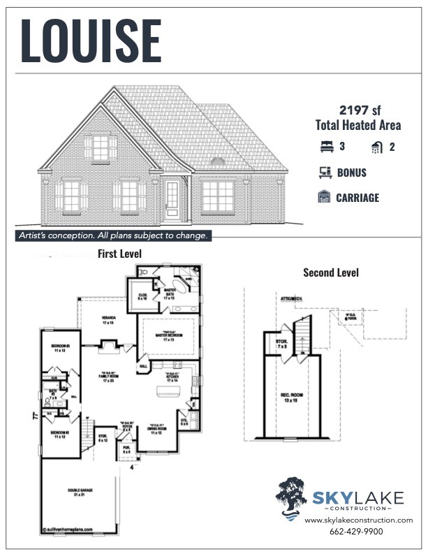 The Leflore at Delta Landing Hernando Louise Floor Plan